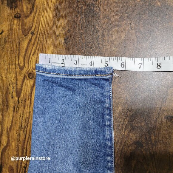 American Eagle Jeans 16 R Jegging Super Hi Rise Next Level Stretch Medium Light - Picture 12 of 13